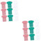 Lurrose 2 Ensembles Lève-couvercle De Toilette Pour Ascenseur De Toilette Couverture Lait Ascenseur Accessoires Tu Ouvrir Salle De Bains Colonne Montante Plastique 9 Pièces * 2