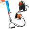 Tagliasiepi a Scoppio con Zaino Spalleggiato Motore 52CC 2 Tempi Potenza 1.82Kw Lama 70cm Dotato di Deflettore per Un taglio più Rapido e Preciso da Giardinaggio per Potare Siepi, Cespugli ed Erba