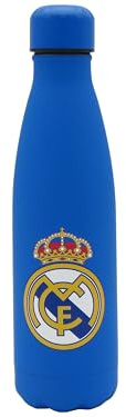 CyP Brands Real Madrid Bottle Water Bottle Blue Official Merchandise
