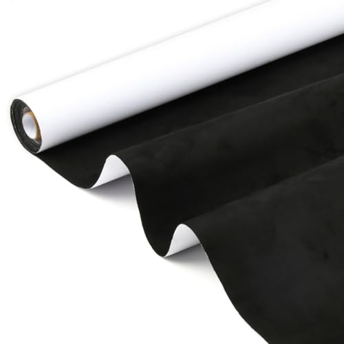 Mikrofaserstoff Selbstklebend für Cockpit Auto Folie Selbstklebend dachhimmel stoff selbstklebend Selbstklebender Stoff Wildleder Optik Kunstleder,Kunstleder Wildleder Optik Stretch Dehnbar Stoff