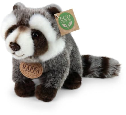Rappa Plüsch Waschbär Kuscheltier 22 cm umweltfreundliches Spielzeug