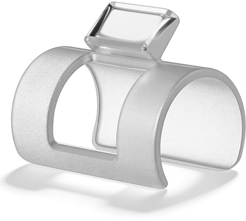 Flötenblashilfe Mundstück für Anfänger, D E F G Kompatibel, PVC | Gebogenes Mundstück, Geformter Kanal, Glatte Oberfläche, 3,5x3x2cm, 1 Stück