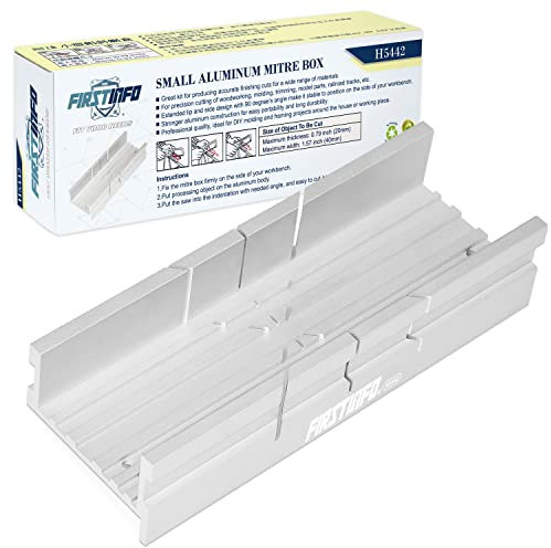 FIRSTINFO H5442 | Mini Guida Angolare in Alluminio per Tagli Precisi