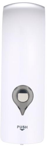 Decdeal 300 ml Dispensador de Jabón, Dispensador de ducha sin Perforación, para Montar en la Pared, Manual, para Baño, Ducha, Champú, para Hoteles, Oficinas