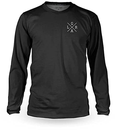 Loose Riders MTB-Jersey Langarm Basic Schwarz Gr. M