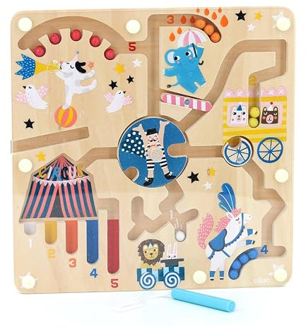 Vilac Circus Michelle Carlslund Magnetisches Labyrinth