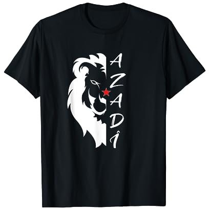 Kurdische Flagge Fahne Kurdistan Azadi T-Shirt