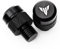 CCYYMOWOK 2pcs M10 CNC Motorrad Spiegel Blindstopfen für Yamaha MT 07 09 10 MT07 MT09 SP MT10 FZ09 FZ07 Mirror Blanking Plugs