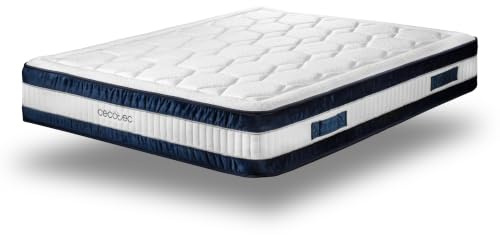 Cecotec Hybridmatratze Fluss Cecofresh 2900 CoolConfort Hybrid 90x200. Multicapa, Kern von Wasquen Springs und CoolConfort -Technologie, erfrischende Sensation, hohe Festigkeit,. Höhe 29 cm