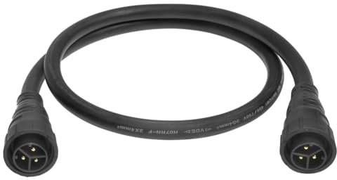AC-Kabel, Wasserdichtes Gitterbinder Wechselrichter-Serie, Wechselstromkabel Verlängerungskabel, M25 to M25, 1M, 3x1,5mm², 3 Polig, Verbindungs Wechselrichter für 600/700/800 WVC-Serie,WPVC-Serie