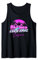 Santa Cruz CA Retro Vaporwave 80s 90s Tank Top