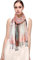 Shmily Girl Damen Pashmina Schal Stola für Frauen Schultertuch Eleganter Schal mit floralem Muster in vielen Farben(STY08-Orange)