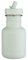 BOTL Bouteille d'eau de cantine robuste avec couvercle à paille étanche, en acier inoxydable, non isolée, écologique, 350 ml, vert sauge