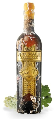 Vina Maris Blanco 2024 | Vino Blanco Submarino Premium | Crianza sobre Lías + 6 Meses Bajo el Mar | Verdejo & Sauvignon Blanc | Vegano | Edición Limitada | 75cl | Regalo Gourmet