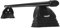 Summit SUP-012 Premium Multi Fit Roof Bars, Black Steel, Set of 2