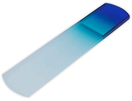 Danzetta Profi Fussraspel Hornhautraspel Hornhautfeile Hornhauthobel aus gehärtetem Glas Feile Hornhaut Kristallglas Hornhautentferner zweiseitig DN3001