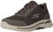 Skechers Herren Gowalk Arch Fit-Athletic Slip-on Casual Loafer Walking Shoe Sneaker, Taupe, 43 EU X-Weit
