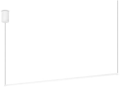 Ideal Lux ESSENCE Integrierte LED Pendelleuchte Weiß 126cm 3000K
