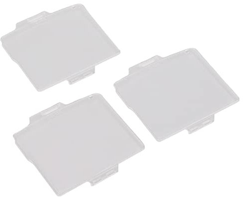 3Pcs Camera LCD Screen Protector Digital Camera Screen Protector Film ABS Cover Replacement for Nikon D90 DSLR BM‑10 Accessories