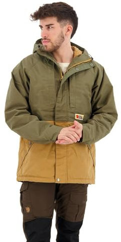 Fjällräven Herren Vardag Lite Padded Jacke, Laurel Green/Buckwheat Brown, L