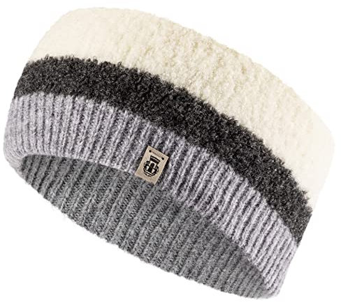 Roeckl Damen Funhouse Stirnband Mütze, Multi Grey, ONE Size