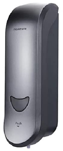 Seifenspender Wandbefestigung Ohne Bohren 300ml Seifenspender Manueller Spender Seifenspender Dusche Ohne Bohren für Duschgel, Shampoo, Desinfektionsmittel, Spülmittelspender