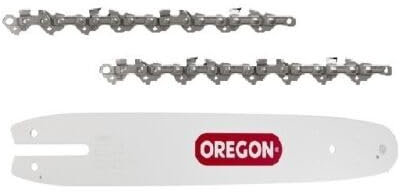 SET OREGON Schwert & 2x Kette passend für ATIKA KSH 600 & KSH 710 Hochentaster