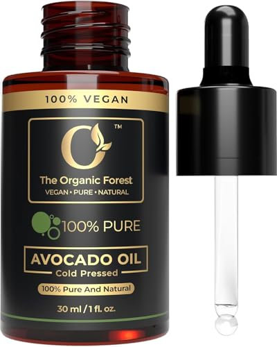 USDA Certified Avocado Oil - Premium, Pure & Cold-Pressed Avocado Oil for Hair and Skin Care - Natural Body Oil - Aceite de Aguacate Para Cocinar