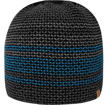 SCHIETWETTER Strickmütze Mika, Beanie, gefüttert, kuschelig, grobgestrickt Anthra/azuro OS