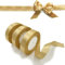 LLMtn 66 Meters 3 Rollen Satinband Gold 2CM X 22M Dekoration Geschenkband breit Schleifenband, Stoffband für Hochzeit, Goldenes Geschenk Band Geschenkbänder für Taufe und Geburtstag Geschenke