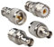 Futheda 4PCS BNC to UHF Adapter Kit UHF to BNC Male to Female BNC PL259 SO239 Adapter RF Coax Extension Cable Gender Changers Connector Compatible with CB Radio Wi-Fi Antennas Wireless LAN Devices