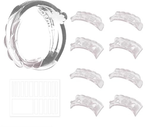 Unsichtbarer Ringgrößenversteller für lose Ringe, Flexibles und Transparentes TPU für Optimalen Sitz, Kompatibel mit Damen- und Herrenringen