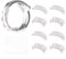 Unsichtbarer Ringgrößenversteller für lose Ringe, Flexibles und Transparentes TPU für Optimalen Sitz, Kompatibel mit Damen- und Herrenringen