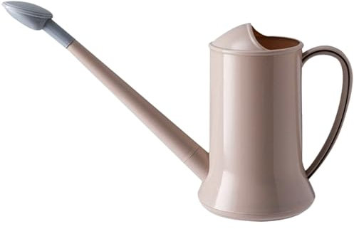 Regadera para interiores 2L 2 modos de pulverización Regadera pequeña con caño largo extraíble y cabezal de ducha Regadera de jardín de plástico para plantas de interior y exterior Estilo bonsái de fl