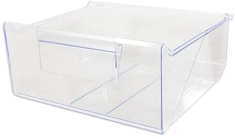 SPARES2GO Lower Drawer for Zanussi ZBB27450 ZBB27452 ZBB27453SK ZNFN18FS5 Fridge Freezer 2nd from Bottom Container Box