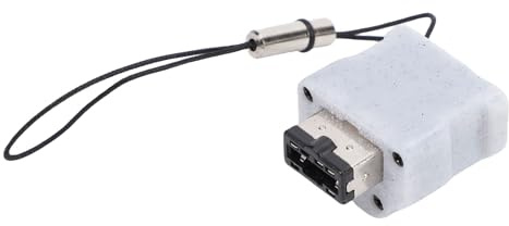 ASHATA USB-C-Ladeadapter für GBA SP-Spielekonsole, 3,5-mm-Typ-C-Adapter-Konverter für GBA SP-Konsolen-Ladekabel, mit Anti-Verlust-Aufhängeseil (Grey)