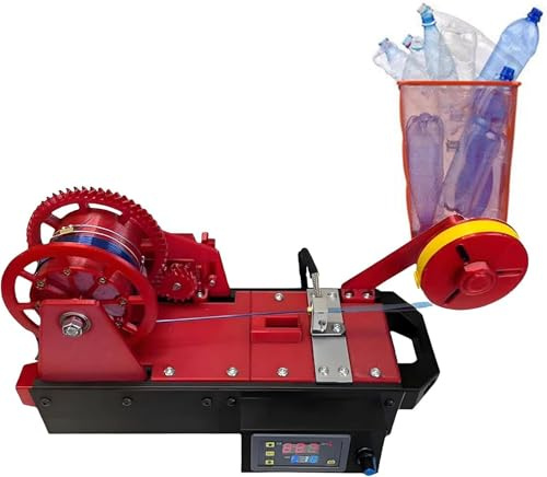 WANGYYDS Pultrusion Von 3D-Filamenten Aus Plastikflaschen, 500 G–1000 G/H Maschine Zur Herstellung Von 3D-Druckerfilamenten Mit Digitaler Temperaturregelung, Desktop-Filamentmaker C
