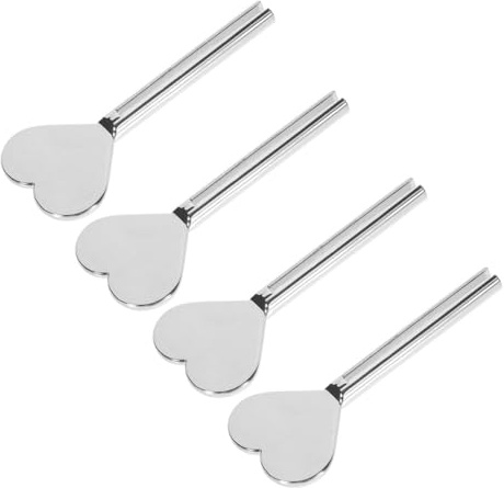 Alliage Presse-tube Pièces en Zinc pour Argenté de 4 Dentifrice | Lot de 4, Léger et Peu Déformable, Gain de Place, pour Tubes de Crème et Dentifrice