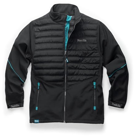 Makita SHIELD JACKET | Lightweight Insulated Men's Work Jacket - With Ripstop Fabric & Stretch Panels - Water-repellent Finish & Durable YKK zips