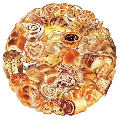BelleVive 50 Adesivi Trasparenti a Forma di Pane, Adesivi per Alimenti gustosi, Adesivi Decorativi Impermeabili per Album di Ritagli, lavori Fai-da-Te, Album, Bullet Journal, Planner, Bottiglie