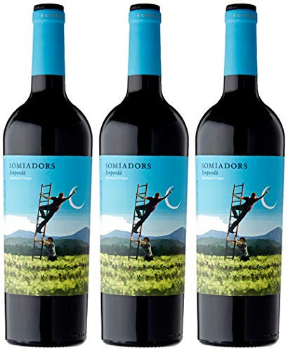 7 Magnífics Somiadors de l'Empordà, Vino Tinto - 3 botellas de 75 cl, Total: 2250 ml