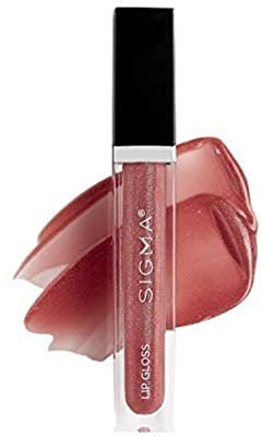 Sigma Beauty Feuchtigkeitsspendender, glatter, getönter Lipgloss – Helles Rosa mit Schimmer – Feuchtigkeitsspendend, hoher Glanz, nicht klebrig – Allein oder über Lippenstift tragbar – Lilac Wine