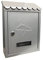 Kippen 10005BS - Cassetta Postale Modello IRON di Colore Silver. Dimensioni: 300x210x70mm.