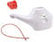 NETCLUB Accupression en plastique durable incassable Jal Neti Pot avec fil spécial Neti Caoutchouc Sutra Neti pour yoga passage nasal pouce pad fitness kit masseur kit