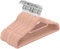 Utopia Home - Antirutsch-Kleiderbügel aus Samt - rutschfeste und strapazierfähige Kleiderbügel aus Samt mit Krawattenhalter - Stark genug, Jacken und Pullover zu halten (Rosa, 50er-Pack)