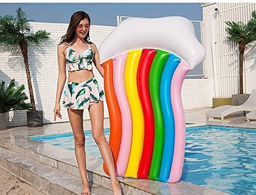 DYCIN Schwimmring Erwachsene Gross Schwimmer for Erwachsene Strand Schwimmfeiern aufblasbare Schwimmring Erwachsene Strand Sommerferienfeier