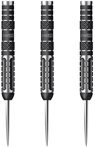 CyeeLife 22g Tungsten Steel Dart Barrels 90% ZH08 Schwarz