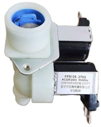 for Haier Tambour Automatique Machine à Laver entrée d'eau Double vanne électrovanne 0024000126B FPS135-270G (Color : Black Style)