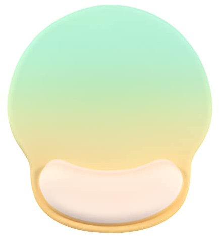 Tapis de souris ergonomique en gel tendance et personnalisé pour accessoires de bureau - Fond antidérapant - Confortable pour les jeux, l'ordinateur et l'ordinateur portable - Petit tapis de souris