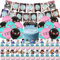 Simmpu 44PCS TXT Geburtstag Deko,TXT Geburtstagsdeko Luftballons TXT Party Dekoration TXT Kuchendeko Cupcake Topper